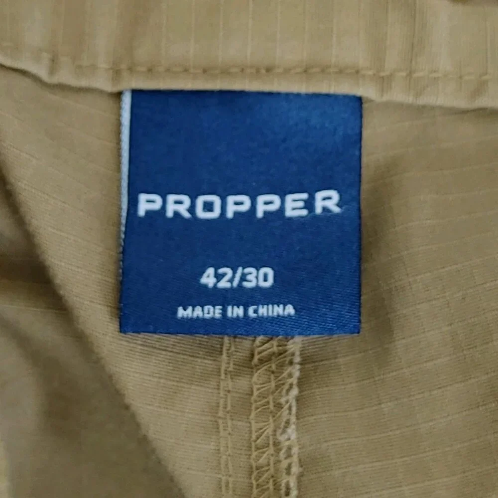 Propper Brown Kinetic Tactical Pant for Men 42x30